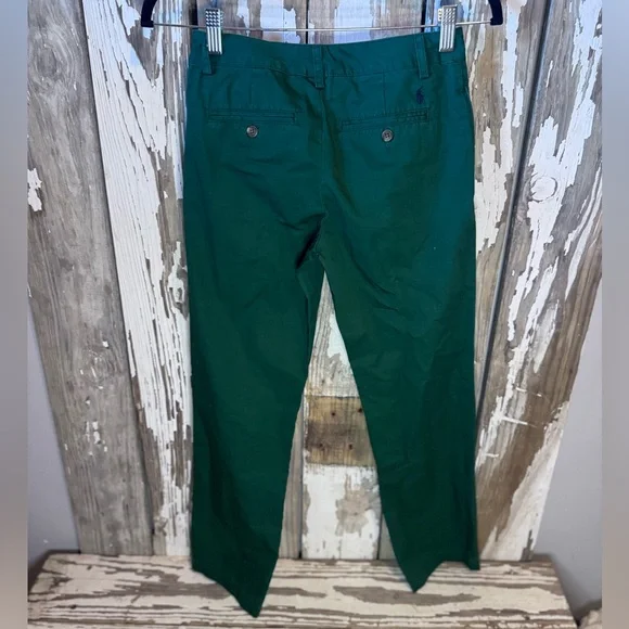 Polo Ralph Lauren Boys Chino Pants Hunter Green Size 12 NWT - Picture 7 of 7